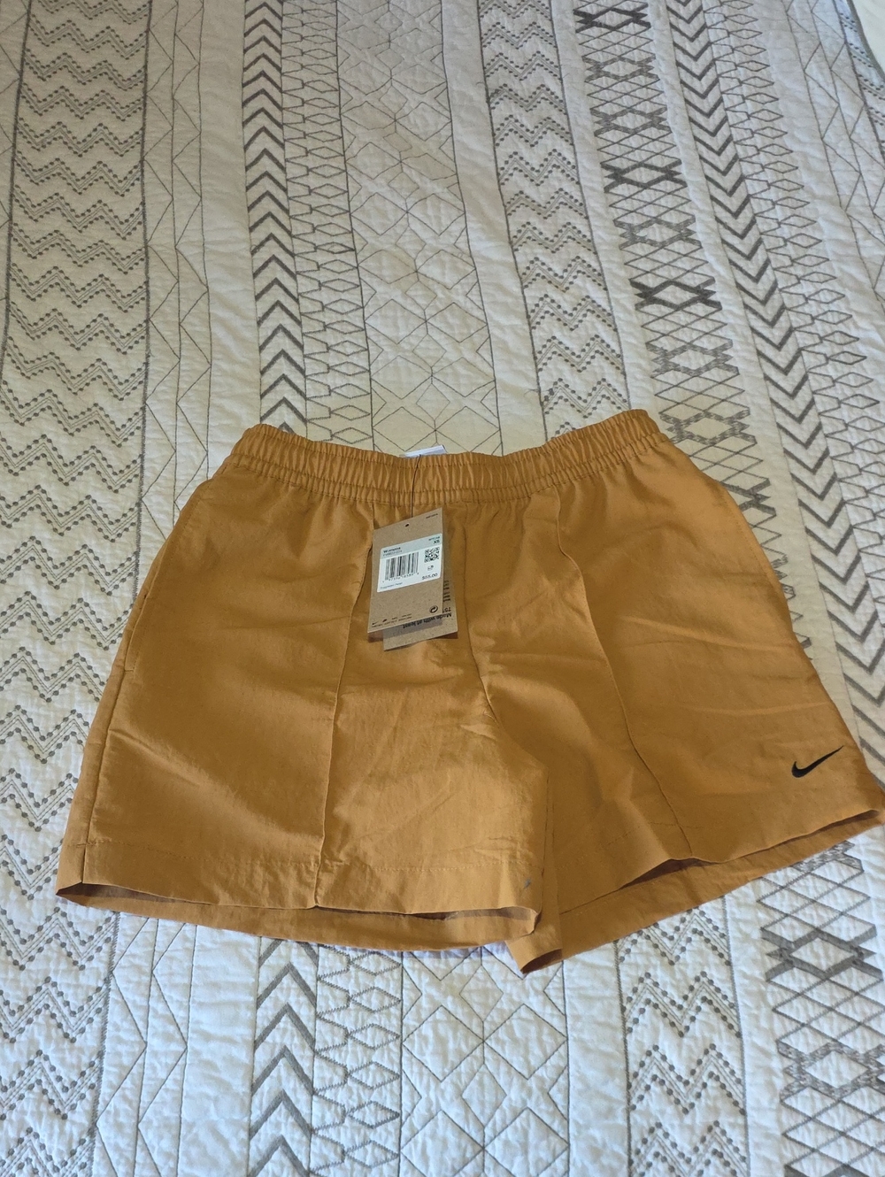 Nike Women's Tan Athletic Shorts...NWT...SZ XS